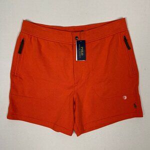 Polo Ralph Lauren Expedition Terry Shorts XXL Orange NWT